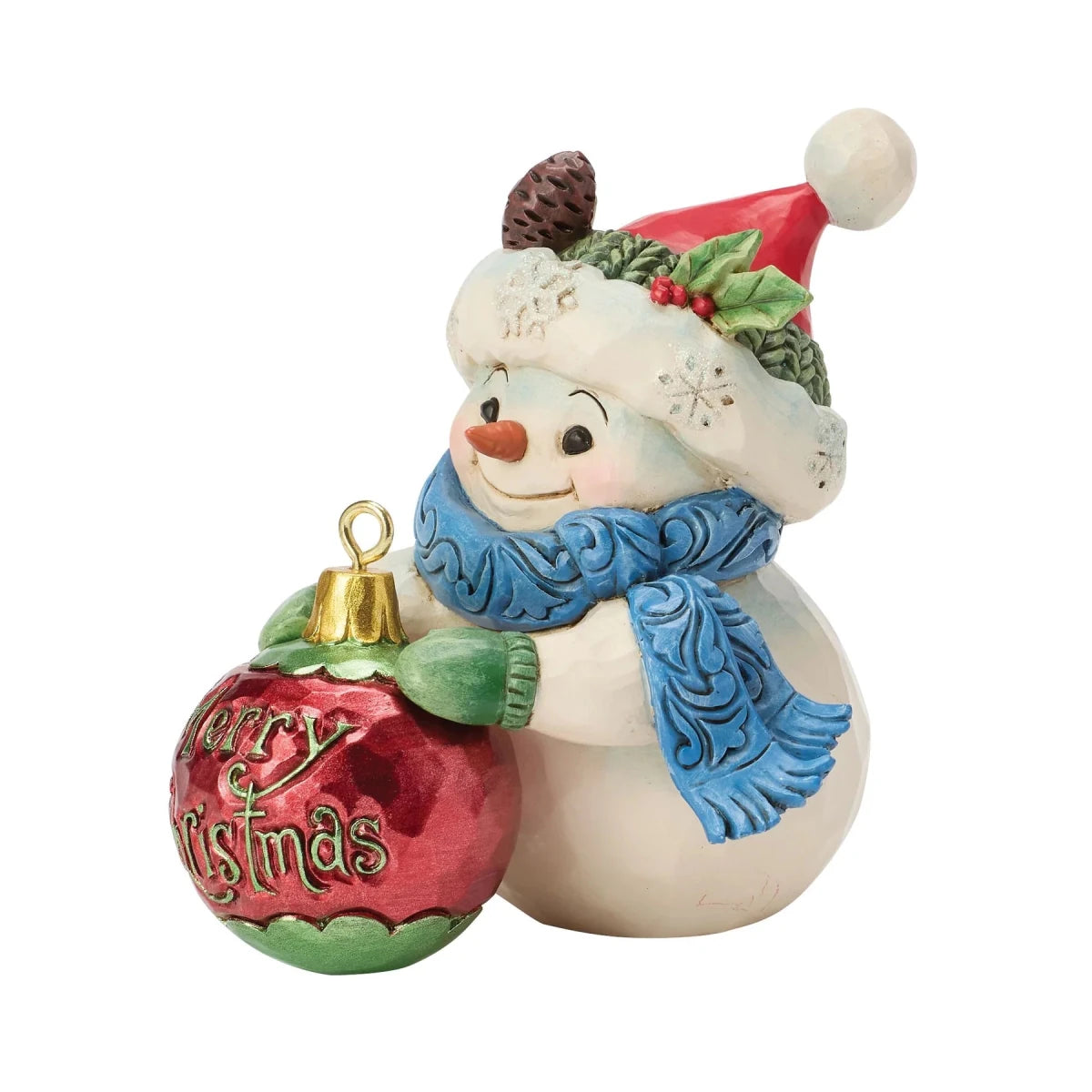 Snowman Ball Ornament Mini - Nifty Decor & More