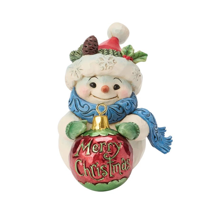 Snowman Ball Ornament Mini - Nifty Decor & More