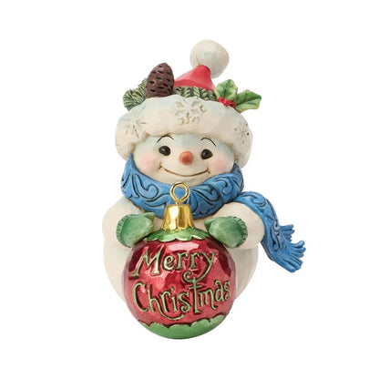 Snowman Ball Ornament Mini - Nifty Decor & More