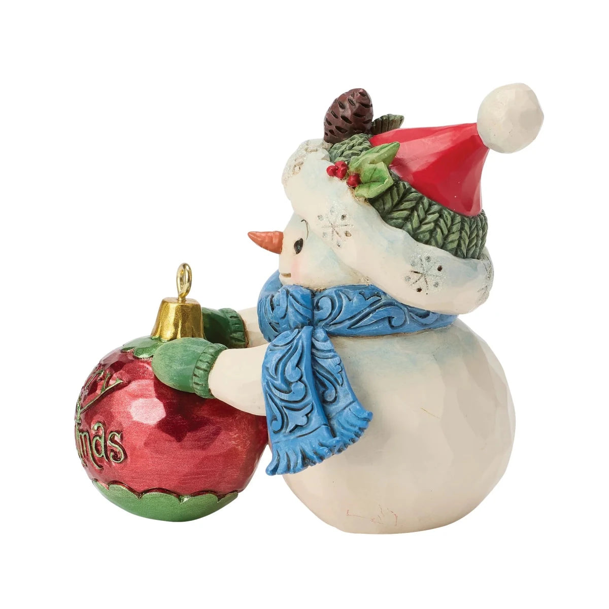 Snowman Ball Ornament Mini - Nifty Decor & More