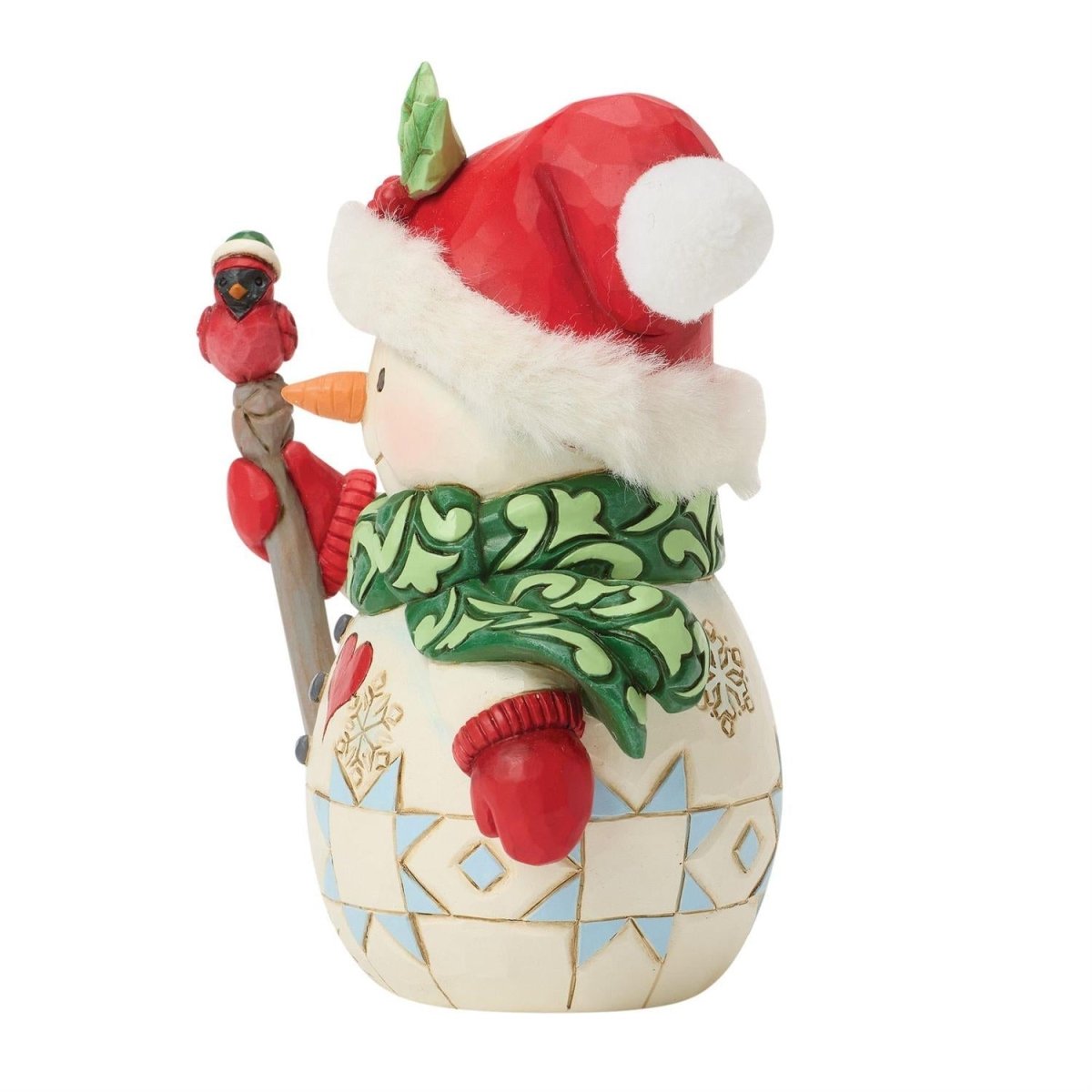 Snowman Bird on Stick Pint - Nifty Decor & More