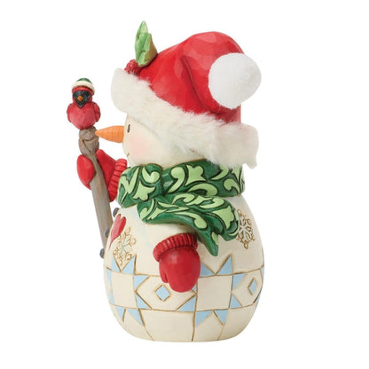 Snowman Bird on Stick Pint - Nifty Decor & More
