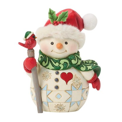 Snowman Bird on Stick Pint - Nifty Decor & More