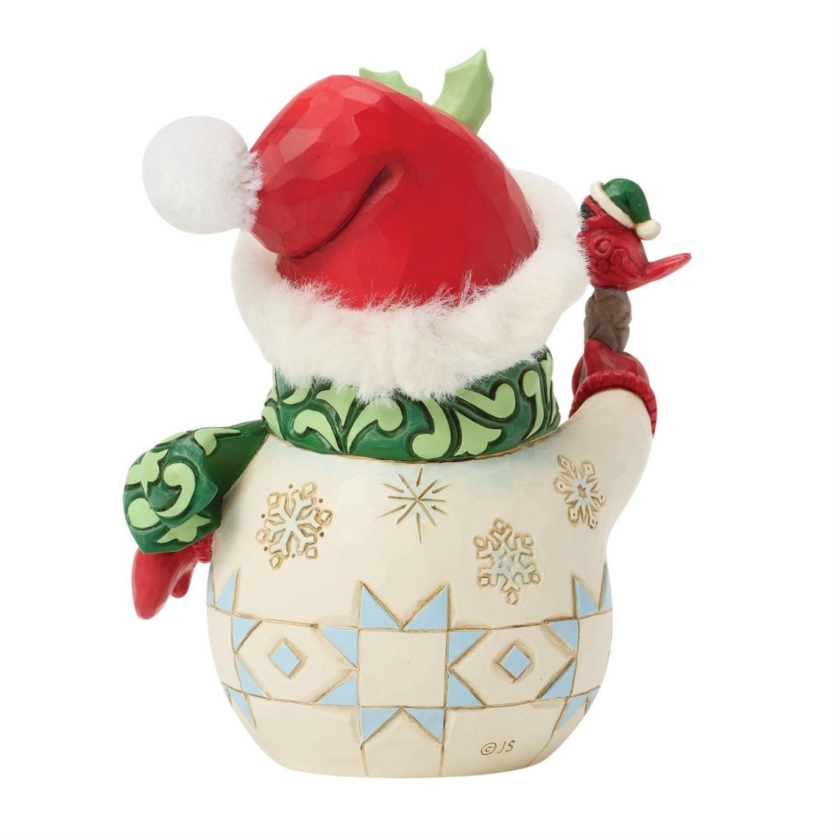 Snowman Bird on Stick Pint - Nifty Decor & More