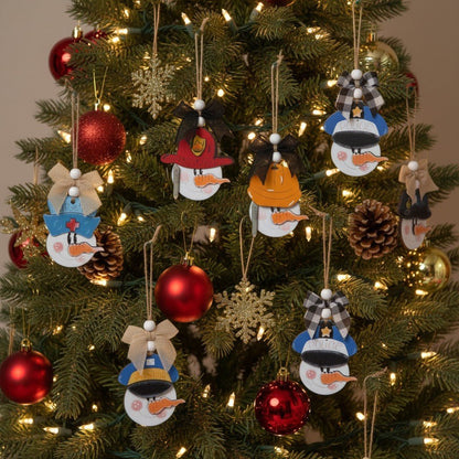 Snowman Ornaments - Nifty Decor & More