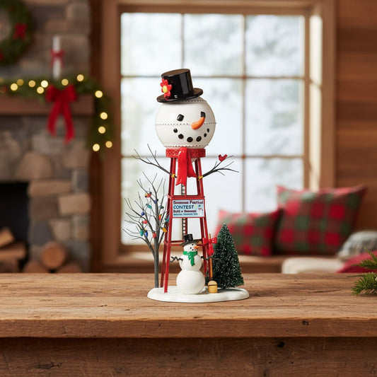 Snowman Watertower - Nifty Decor & More