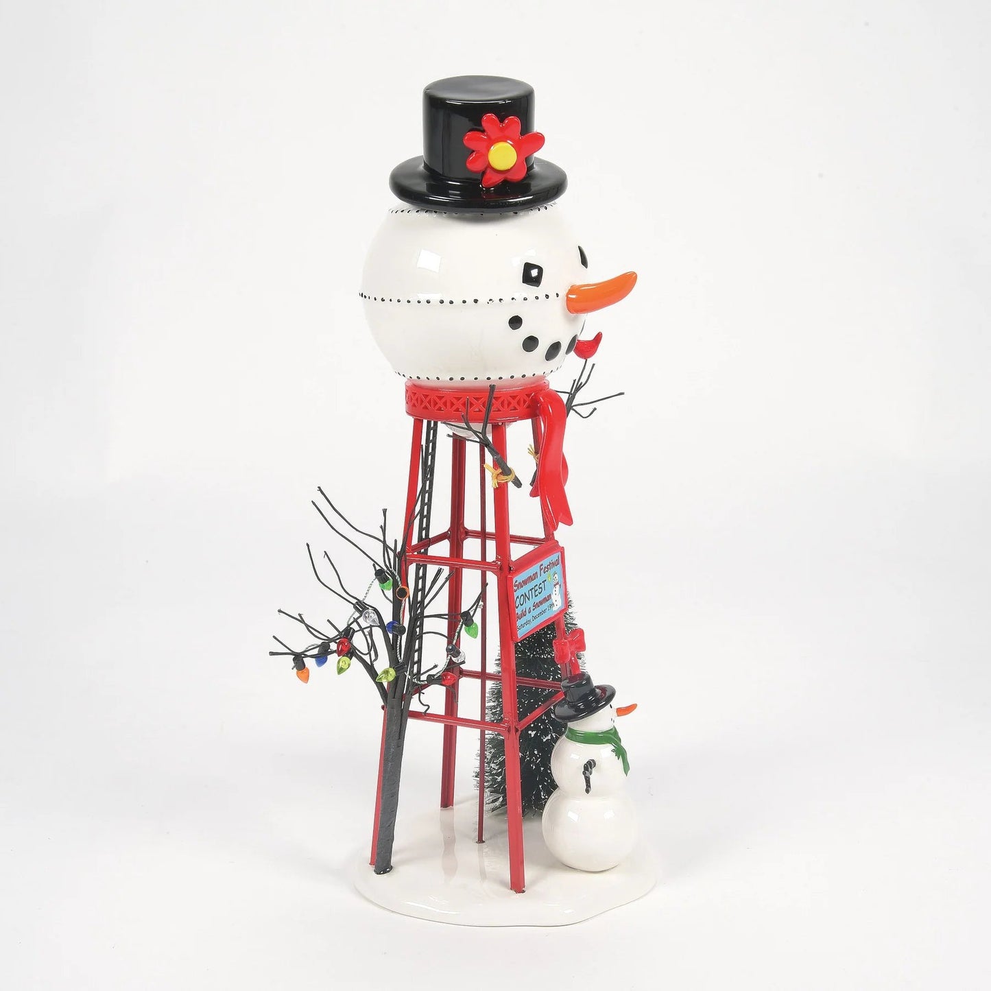 Snowman Watertower - Nifty Decor & More