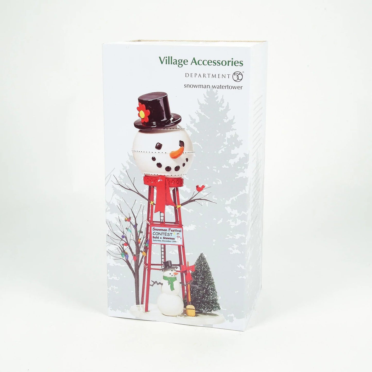Snowman Watertower - Nifty Decor & More