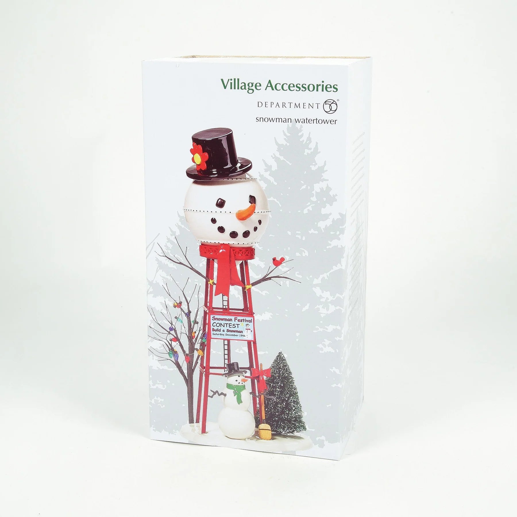 Snowman Watertower - Nifty Decor & More
