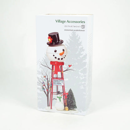 Snowman Watertower - Nifty Decor & More