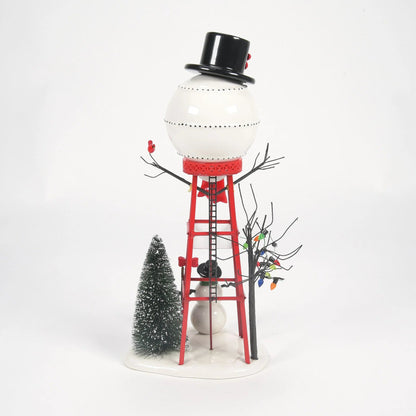 Snowman Watertower - Nifty Decor & More