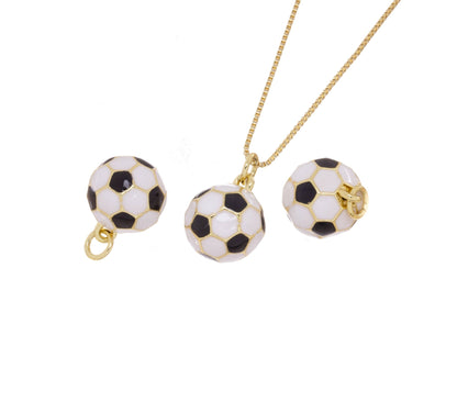 Soccer Ball Charm, Sports Gift Pendant Ball - Nifty Decor & More