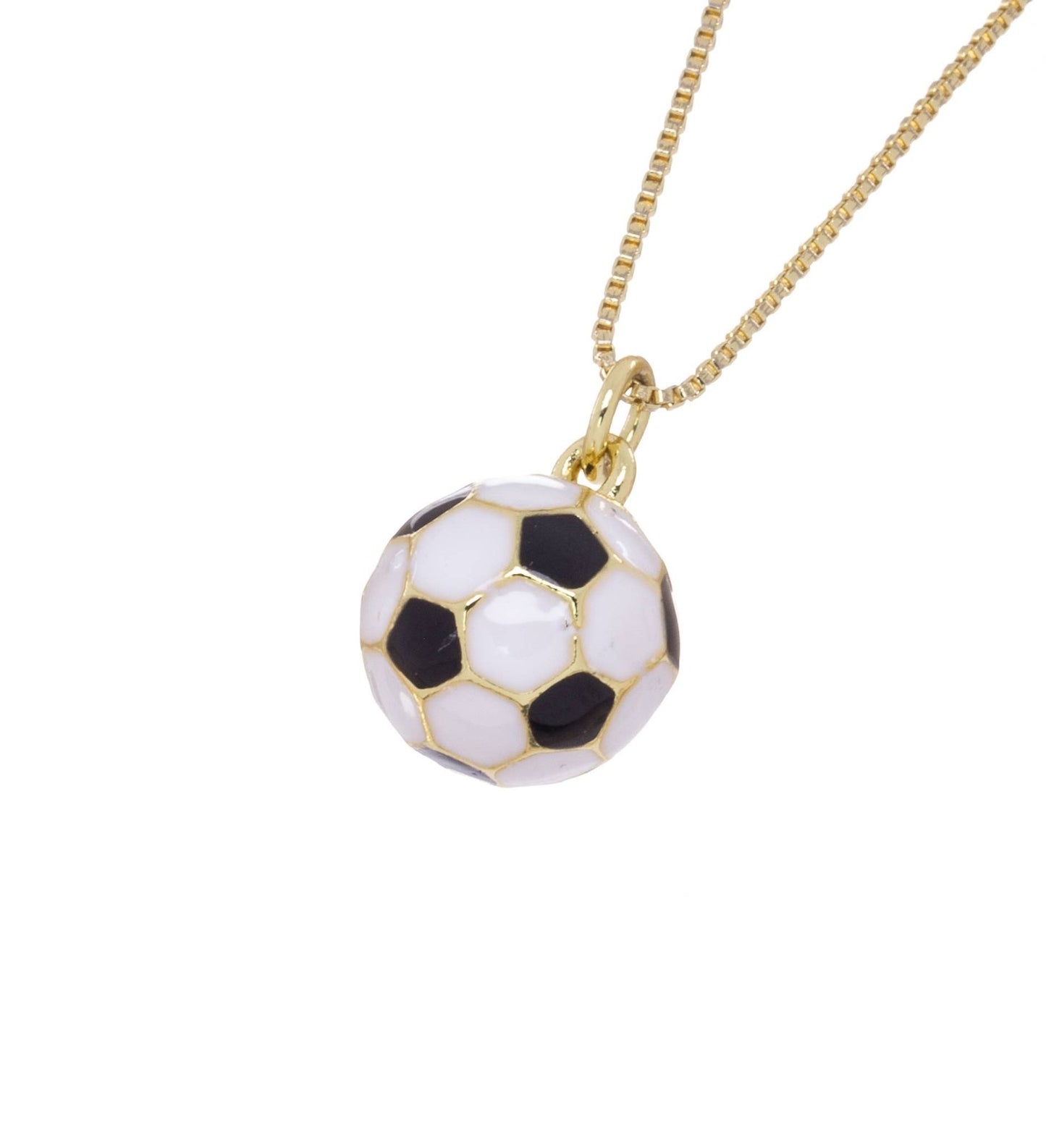 Soccer Ball Charm, Sports Gift Pendant Ball - Nifty Decor & More