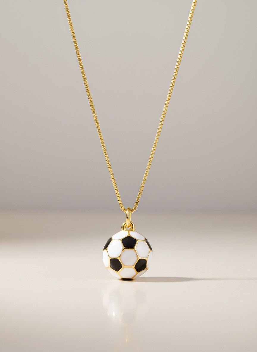 Soccer Ball Charm, Sports Gift Pendant Ball - Nifty Decor & More