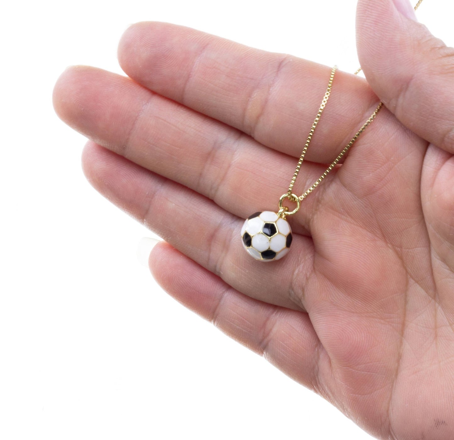 Soccer Ball Charm, Sports Gift Pendant Ball - Nifty Decor & More