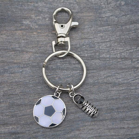 Soccer Ball & Cleat Bag Charm - Nifty Decor & More