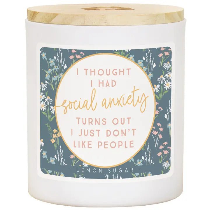 Social Anxiety Flowers - Lem - Candles - Nifty Decor & More