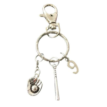 Softball Bat & Glove Charm - Nifty Decor & More