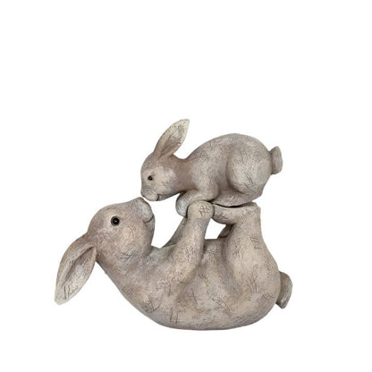 Some Bunny Loves You Easter Figurine - Cute Resin Rabbit Decor for Spring, Easter Gifts & Home Decoration - Nifty Decor & More