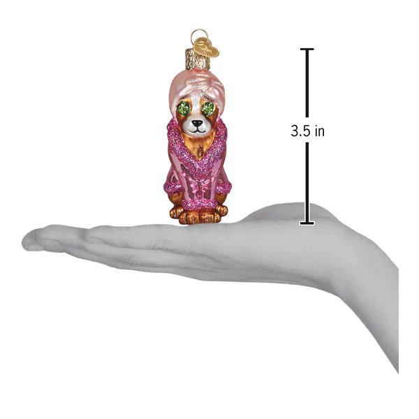 Spa Dog Ornament - Nifty Decor & More