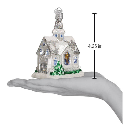 Sparkling Cathedral Ornament - Nifty Decor & More