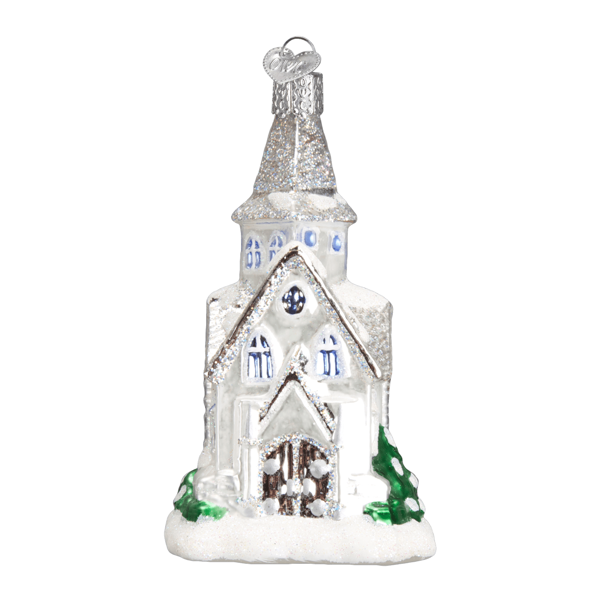 Sparkling Cathedral Ornament - Nifty Decor & More