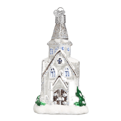 Sparkling Cathedral Ornament - Nifty Decor & More