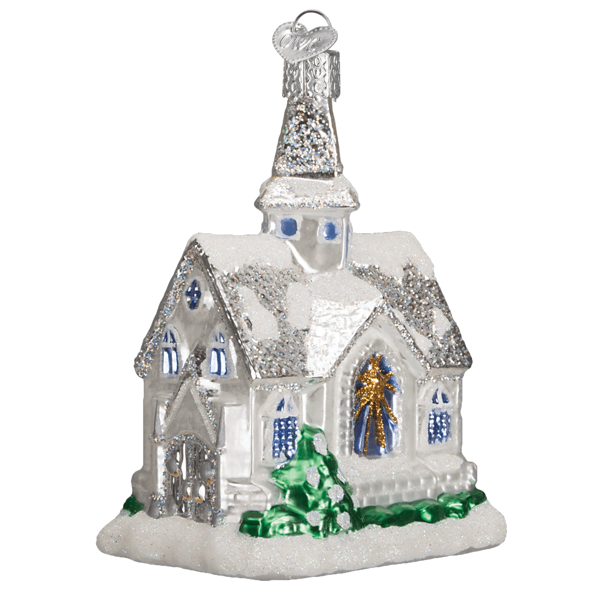 Sparkling Cathedral Ornament - Nifty Decor & More