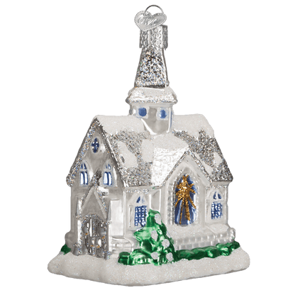 Sparkling Cathedral Ornament - Nifty Decor & More