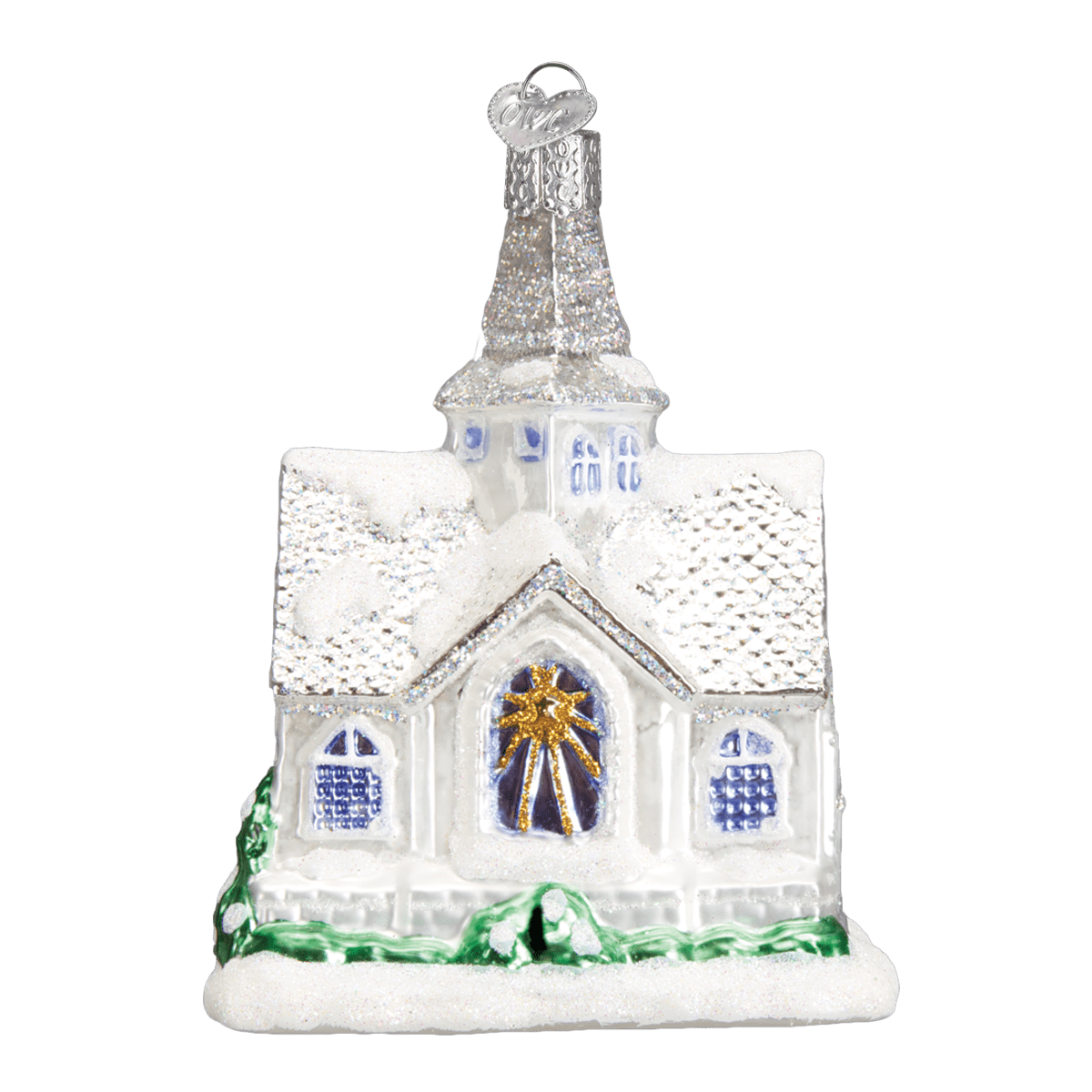 Sparkling Cathedral Ornament - Nifty Decor & More