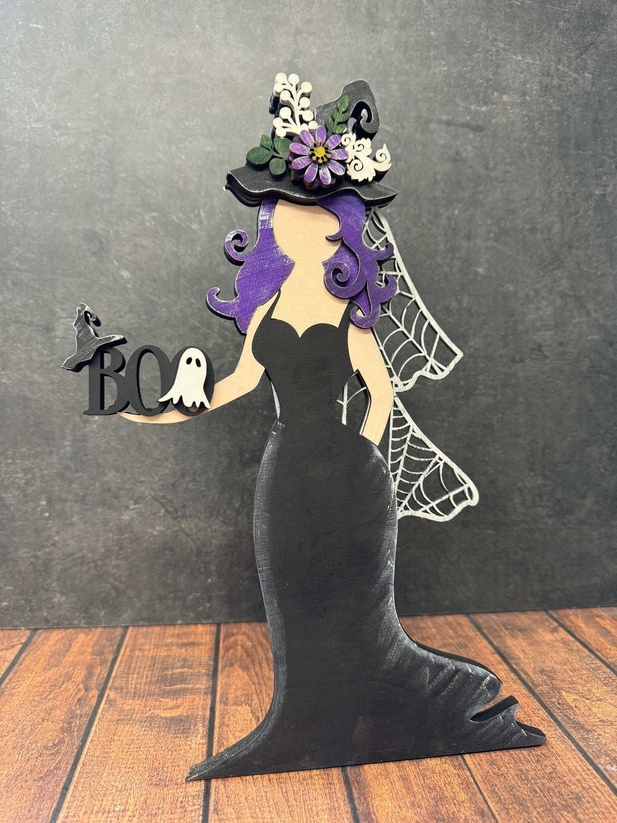 Spider Web Witch - Nifty Decor & More