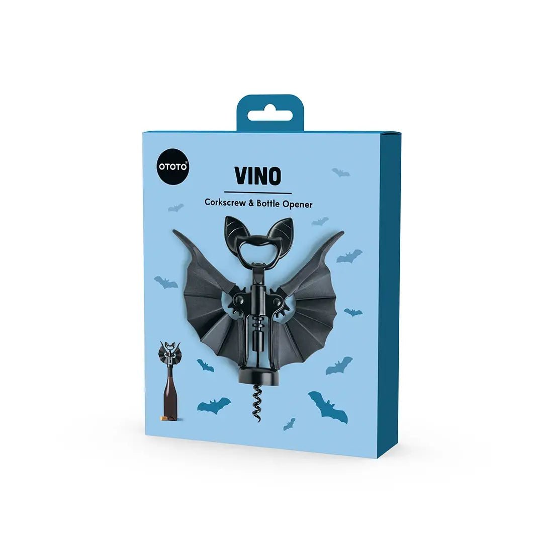 Spooky Bat Vino Wine & Beer Opener - Halloween Gifts - Nifty Decor & More