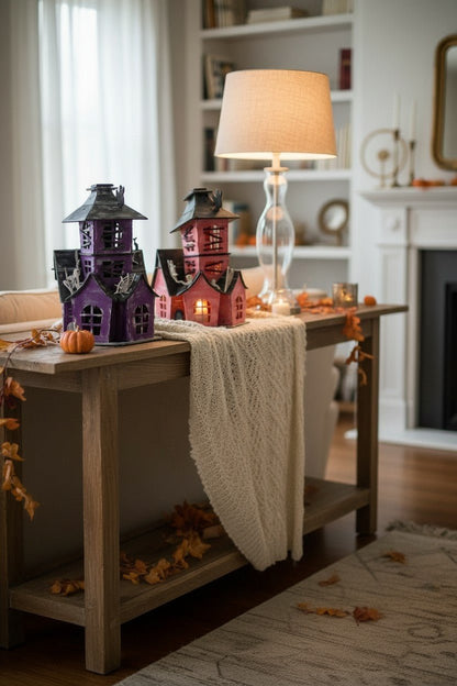 Spooky Halloween House Shelf Sitter - Nifty Decor & More