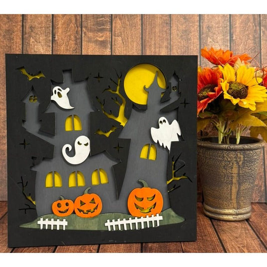 Spooky Halloween Scene