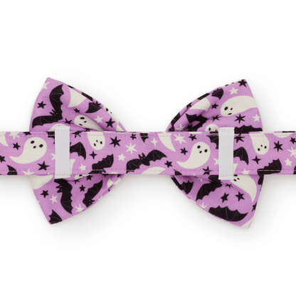Spooky Season Glow-in-the-Dark Dog Bow Tie - Nifty Decor & More