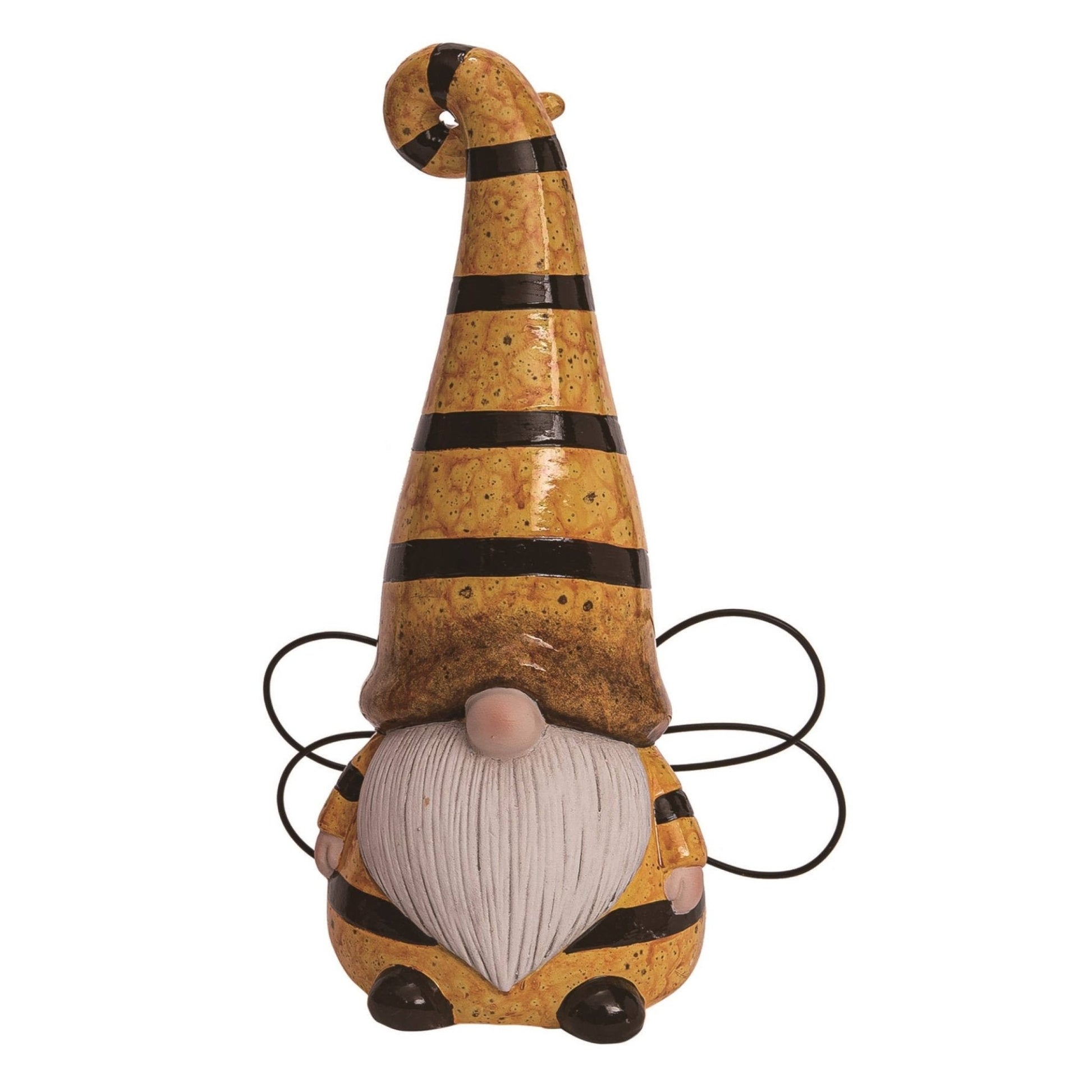 Spring Bee Gnome, Resin Spring Decor, Cute Gnome Figurine, Spring Garden, Easter Home Decor, Springtime Charm - Nifty Decor & More