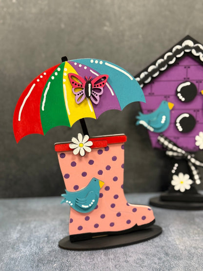 Spring Shelf Sitter - SET 4 PC Spring Shelf Sitter