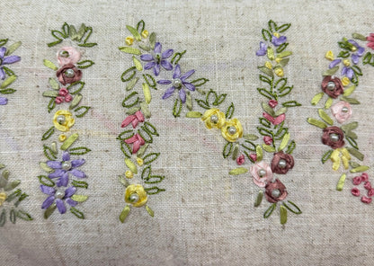 Spring Throw Pillow with Floral Letters, Decorative Accent Pillow for Home Decor, Perfect Seasonal Gift - Nifty Decor & More