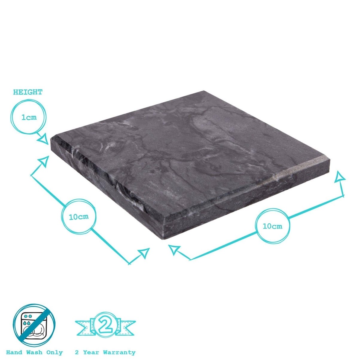 Square Marble Coaster - Nifty Decor & More