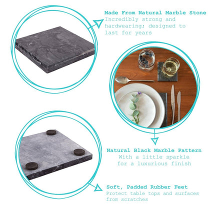 Square Marble Coaster - Nifty Decor & More