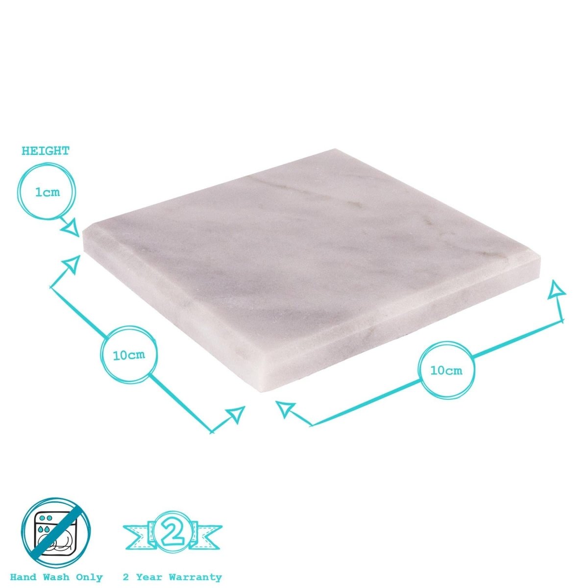 Square Marble Coaster - Nifty Decor & More