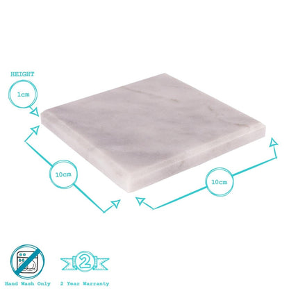 Square Marble Coaster - Nifty Decor & More