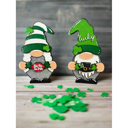 St. Patrick's Day Gnomes St. Patrick's Day Shelf Sitter