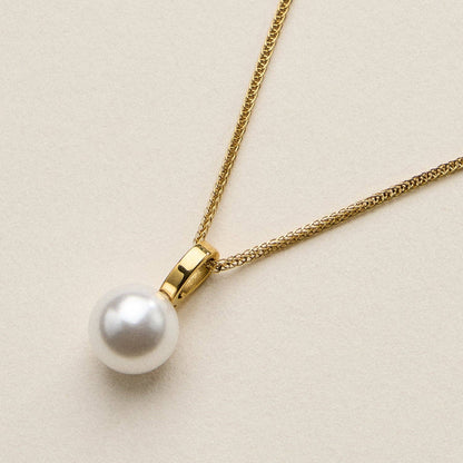 Stainless Steel Pearl Drop Necklace - Nifty Decor & More