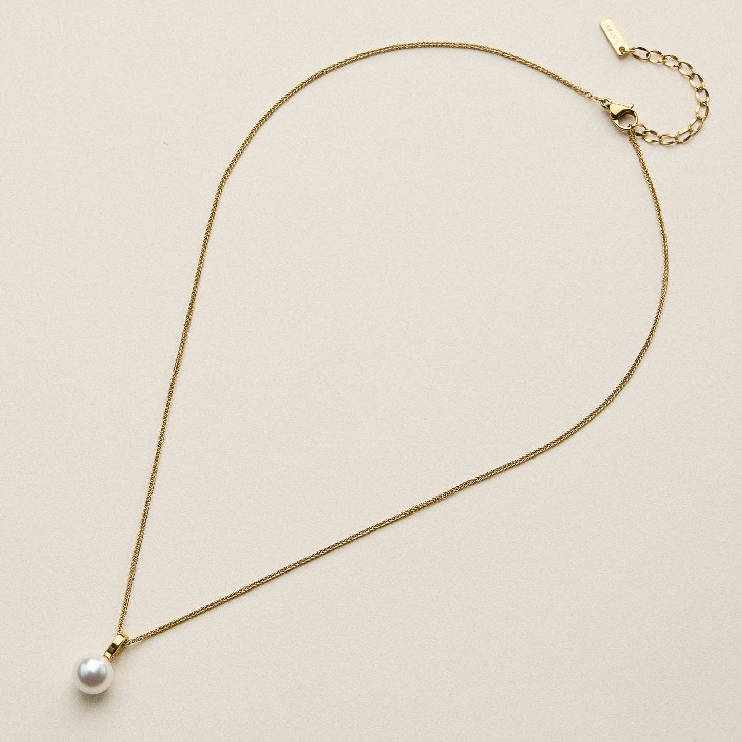 Stainless Steel Pearl Drop Necklace - Nifty Decor & More