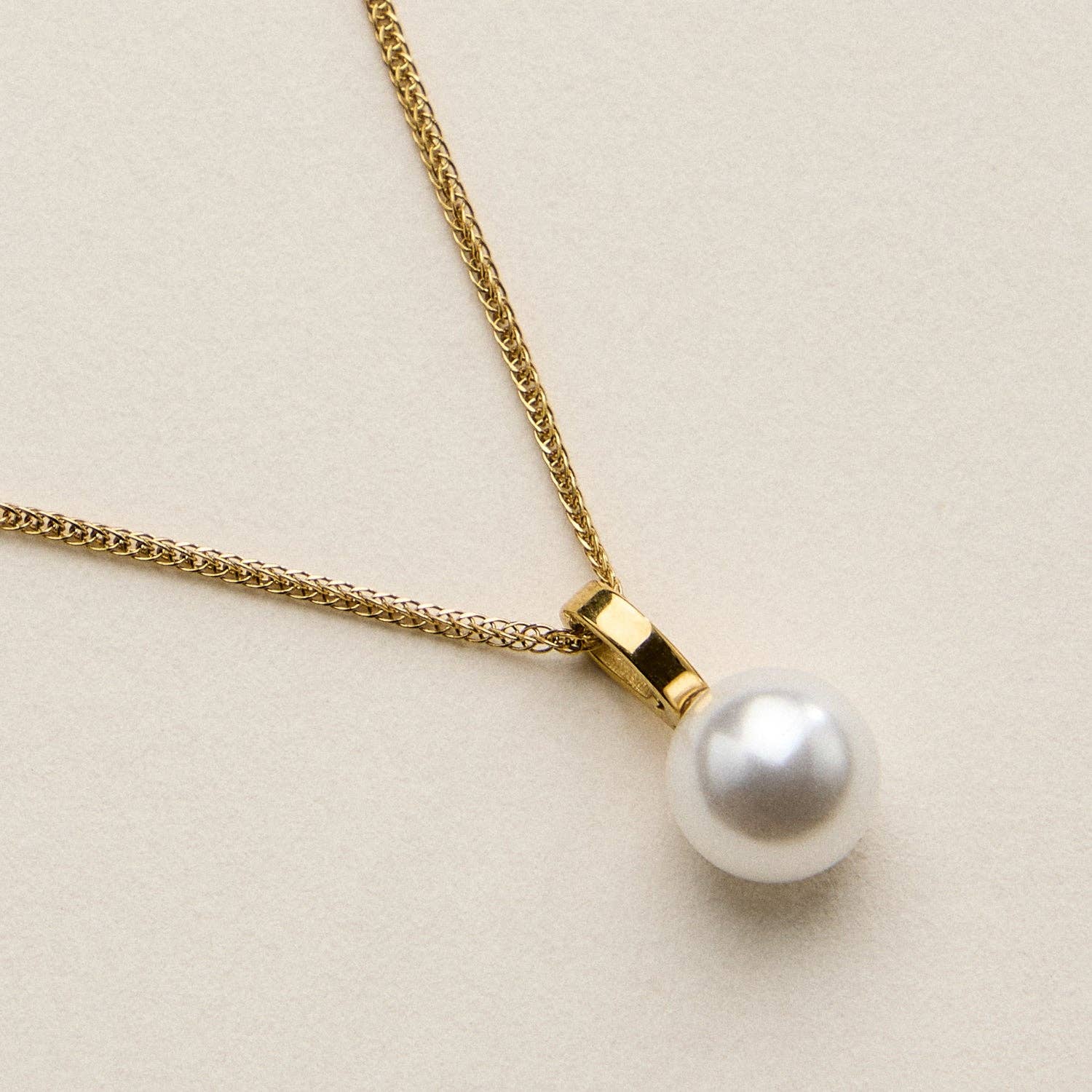 Stainless Steel Pearl Drop Necklace - Nifty Decor & More