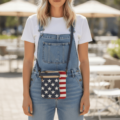 Stars and Stripes Crossbody Bag - Nifty Decor & More