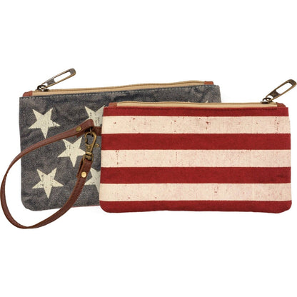 Stars and Stripes Wristlet - Nifty Decor & More