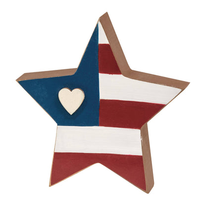 Stars & Stripes Chunky Sitters 3/Set - Nifty Decor & More