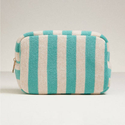Striped Pattern Cosmetic Pouch Bag - Nifty Decor & More